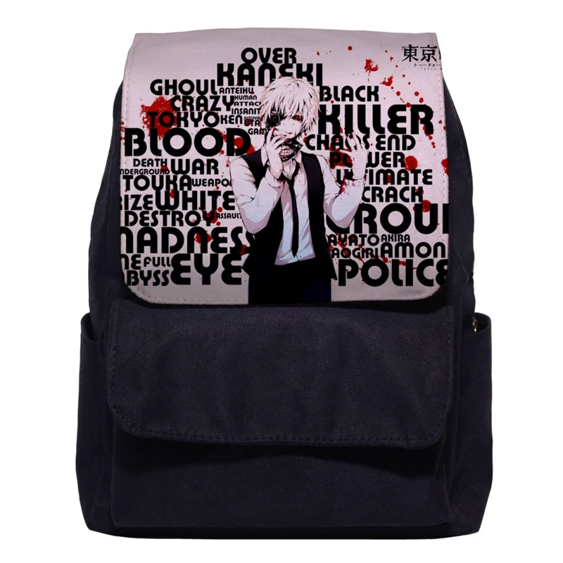 کوله پشتی مدرسه طرح توکیو غول Tokyo Ghoul Ken Kaneki